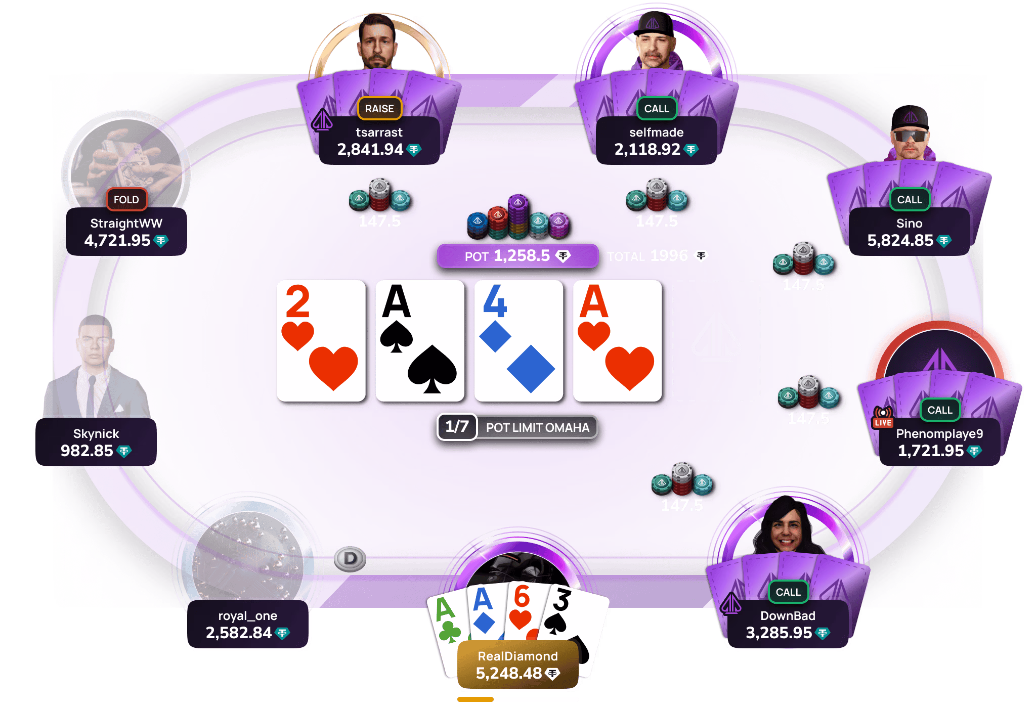 Phenom Poker Table